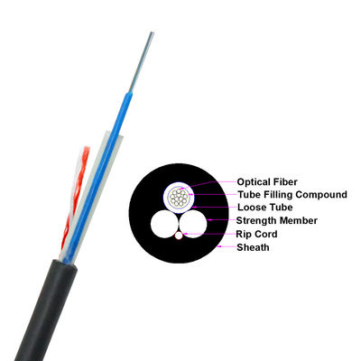 Forza del cavo a fibre ottiche FRP di singolo modo OM1 per all'aperto