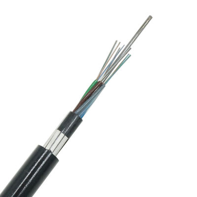 Filato di vetro aereo 24 tipi ODM del cavo a fibre ottiche GYFTY73 del centro dell'OEM
