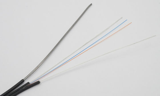2 cavo flessibile a fibra ottica all'aperto del centro FTTH con il membro di forza di FRP