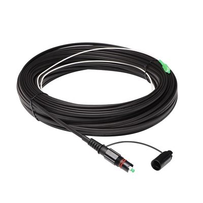 IP68 impermeabilizzano la soluzione di FTTH, cavo di toppa a fibra ottica dello Sc APC con il connettore di Optitap