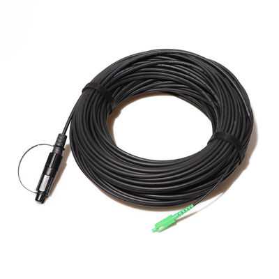 Cavo di toppa della fibra dello Sc di OptiTap singolo G657A1 3.0mm impermeabili per all'aperto