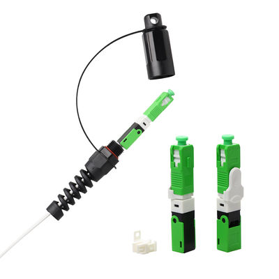 Soluzione di IP68 FTTH, connettore di Corning Optitap del supporto del giacimento dello Sc APC