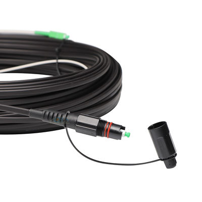 Cavo flessibile impermeabile di IP68 Ftth compatibile con il connettore del optitap
