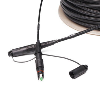 Su misura 1 IP OptiTap del cavo flessibile della soluzione della fibra FTTH MINI a Sc APC