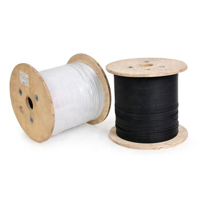 Cavo flessibile ottico bianco di colore FTTH con il ODM dell'OEM del connettore dello Sc FC