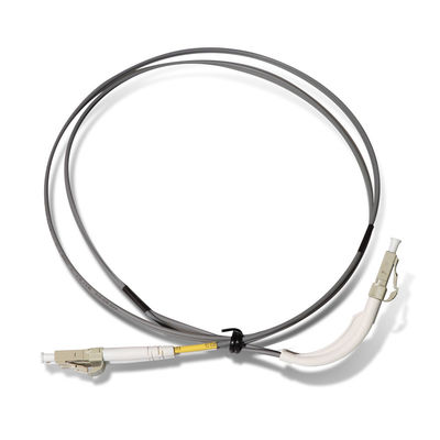 Cavo su misura del cavo di toppa della fibra dello Sc LC di 1m con lo stivale di angolo di 90 gradi