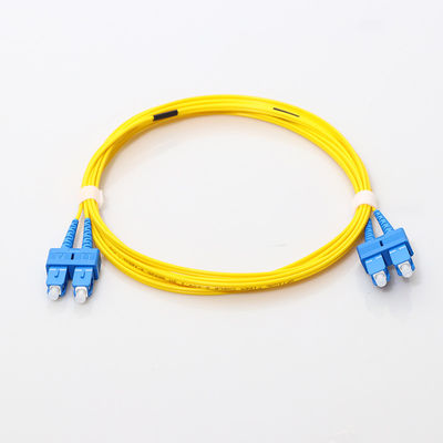 Cavo di toppa della fibra di singolo modo di FC APC, fibra Jumper Cord ottico di FTTH