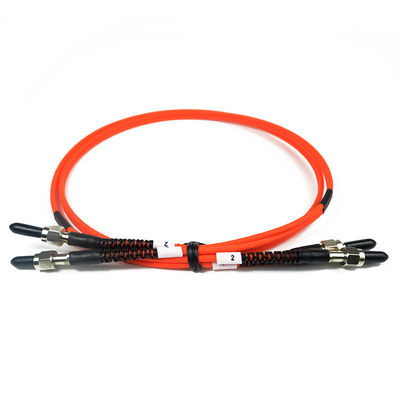 Cavo di toppa semplice industriale del cavo a fibre ottiche di FTTH con il connettore di SMA 905