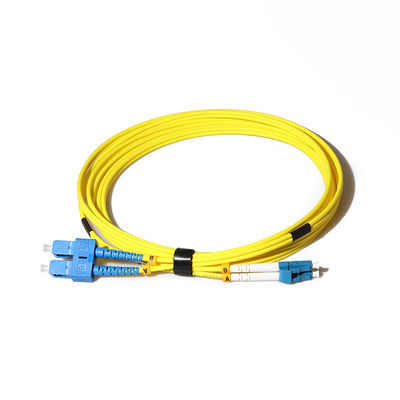 Simplex di singolo modo del cavo di toppa del cavo a fibre ottiche dello Sc APC 2mm per il sistema di FTTH