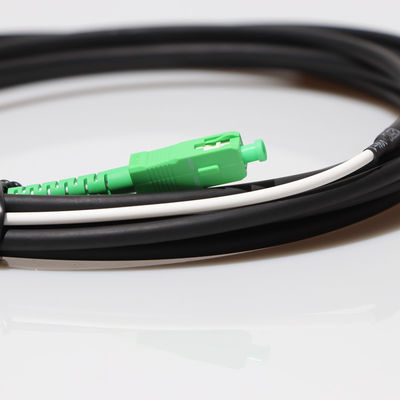 Duplex semplice a fibra ottica del cavo flessibile G657A G652D dello Sc APC UPC FTTH