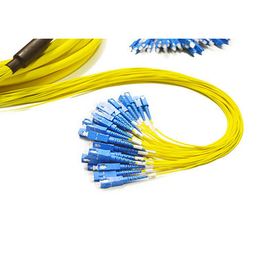 Lo Sc LC pre ha terminato il tipo del singolo modo 9/125 dell'Assemblea di cavo a fibre ottiche