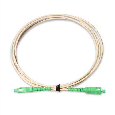 Lo Sc a fibra ottica elettrico APC dei cavi di toppa a Sc IL UPC 3 misura