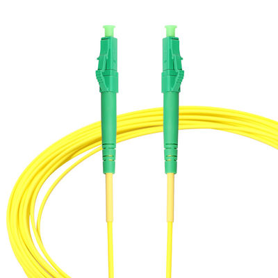 Modo del cavo di toppa del cavo a fibre ottiche di LC APC singolo con il diametro di 1.2mm 1.6mm