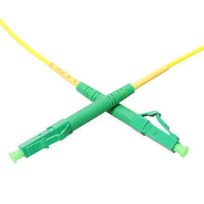 Modo del cavo di toppa del cavo a fibre ottiche di LC APC singolo con il diametro di 1.2mm 1.6mm