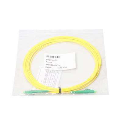 Modo del cavo di toppa del cavo a fibre ottiche di LC APC singolo con il diametro di 1.2mm 1.6mm