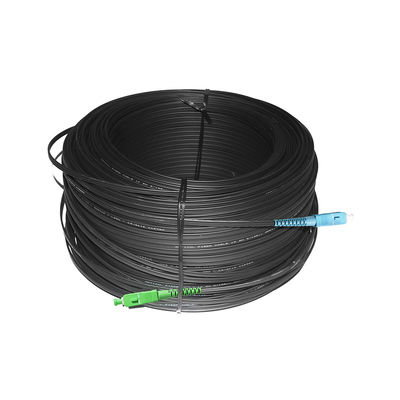 Cavo di toppa del cavo a fibre ottiche dello Sc APC dello Sc UPC, cavo flessibile all'aperto G657A del saltatore FTTH