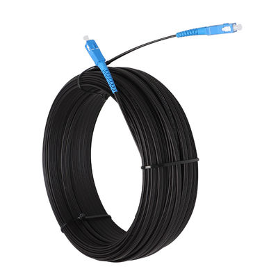 cavo flessibile di fibra ottica di 150m, Sc al cavo di toppa dello Sc G.657A per all'aperto