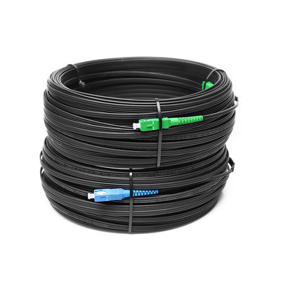 Tipo ottico forza del cavo flessibile GJYXFCH della fibra della treccia del PC APC dello Sc di FRP