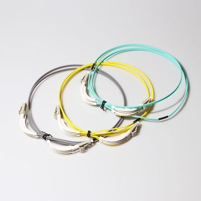 cavo della toppa della fibra dello Sc LC di 2.0mm 3.0mm con 90 gradi Flex Angled Boot