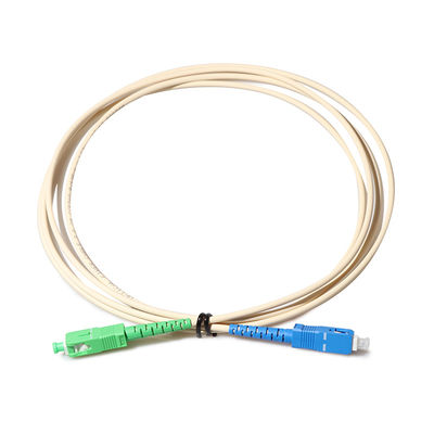 la toppa a fibra ottica di 3.0mm il MP LSZH cabla lo Sc APC a Sc UPC con RoHS Certfied