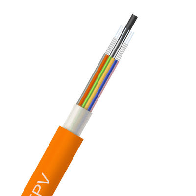 4 6 8 12 cavo a fibre ottiche attenuato stretto di sblocco dell'interno del cavo a fibre ottiche GJBFJV del centro