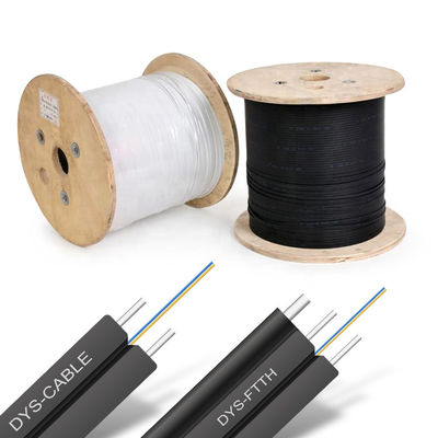 La vendita all'ingrosso 1/2/4/8 della fabbrica svuota il prezzo del cavo a fibre ottiche di 1km FTTH