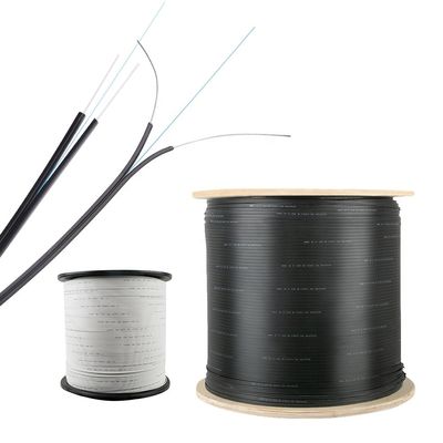 Fibra ottica 1 cavo a fibre ottiche dell'interno di singolo modo del cavo flessibile di Ftth del tamburo del compensato del centro 1km 2km 3km