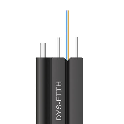 GJXH GJXCH 1,2,4,6,8,12 svuota cavo flessibile dell'interno di FTTH/all'aperto piano del cavo a fibre ottiche