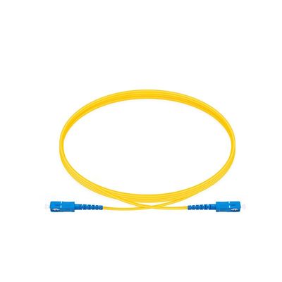 Cavo di toppa del cavo a fibre ottiche dello Sc UPC per il convertitore di media dell'interno