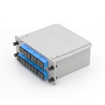 Lunghezza d'onda tipo a cassetta a fibra ottica 1650nm del separatore 1x16 dello SpA dello Sc UPC