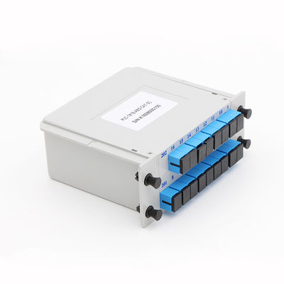 Lunghezza d'onda tipo a cassetta a fibra ottica 1650nm del separatore 1x16 dello SpA dello Sc UPC