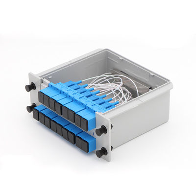 Lunghezza d'onda tipo a cassetta a fibra ottica 1650nm del separatore 1x16 dello SpA dello Sc UPC