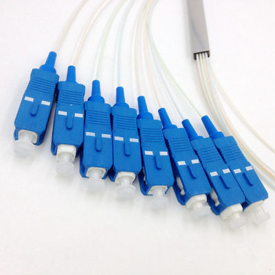 Separatore a fibra ottica 1x8 dello SpA del 1 tester mini con il connettore dello Sc UPC