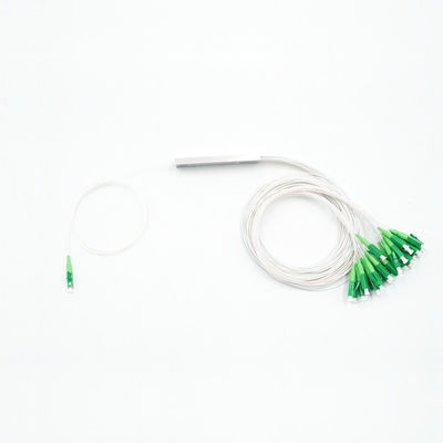 separatore a fibra ottica 1x32 della metropolitana d'acciaio di 0.9mm con il connettore di LC APC