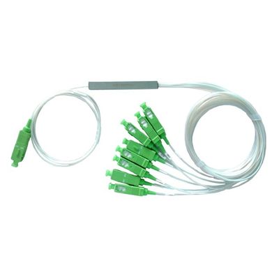 Separatore a fibra ottica su misura 1x8 dello SpA con il connettore dello Sc APC