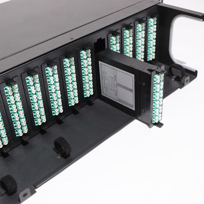 Quadro d'interconnessione a fibra ottica di MPO HD 1U 2U 4U con 72 il porto del porto 48 del porto 64