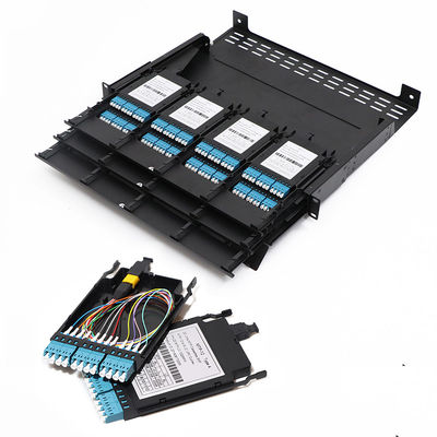 Quadro d'interconnessione a fibra ottica di MPO HD 1U 2U 4U con 72 il porto del porto 48 del porto 64