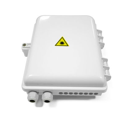 La scatola di distribuzione del centro di FTTH 16, scatola di impionbatura a fibra ottica di plastica IP66 impermeabilizza
