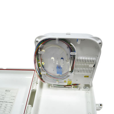 La scatola di distribuzione del centro di FTTH 16, scatola di impionbatura a fibra ottica di plastica IP66 impermeabilizza