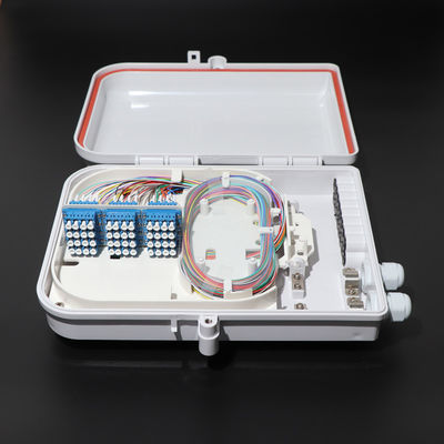 La scatola di distribuzione del centro di FTTH 16, scatola di impionbatura a fibra ottica di plastica IP66 impermeabilizza