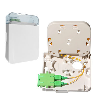 Tipo a fibra ottica dello Sc della scatola terminale del porto di FTTH 1 mini per il pannello della presa a muro