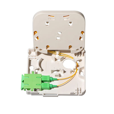 Tipo a fibra ottica dello Sc della scatola terminale del porto di FTTH 1 mini per il pannello della presa a muro