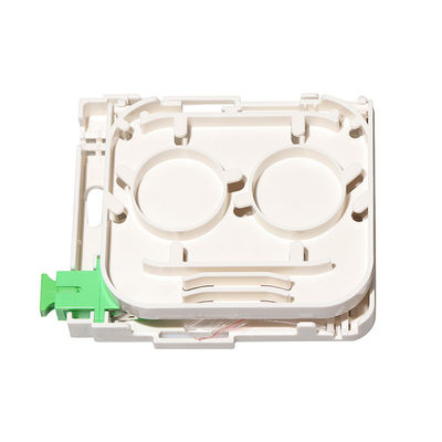 Tipo a fibra ottica dello Sc della scatola terminale del porto di FTTH 1 mini per il pannello della presa a muro
