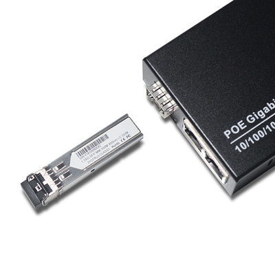 Convertitore 20km di media di Ethernet della fibra di SFP LC per la rete di FTTH FTTB FTTX