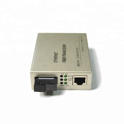 Tipo duplex semplice di media di singolo modo dello Sc di 20KM del porto a fibra ottica del convertitore 4