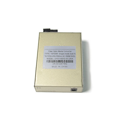 Sc 100M 1000M di SFP a fibra ottica LC del convertitore di media di gigabit veloce