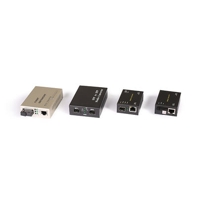 Sc 100M 1000M di SFP a fibra ottica LC del convertitore di media di gigabit veloce