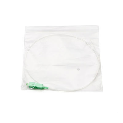 Assemblea di cavo a fibre ottiche del diametro di 0.9mm bianco lucidato semplice dello Sc 9/125 G657A1/UPC