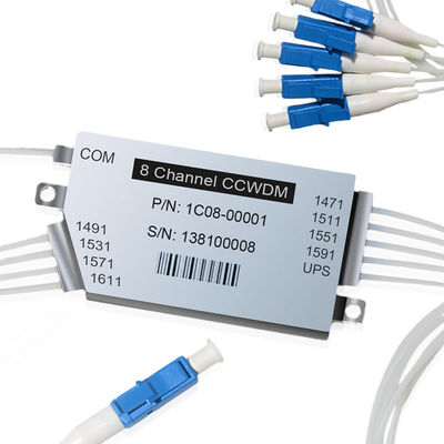 Wavelength Division Multiplexing su misura CCWDM 8CH+ Mux Demux di WDM