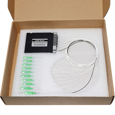 8 gioco di Manica ottico del modulo 0.9mm di Cwdm Mux Demux di Manica 20nm